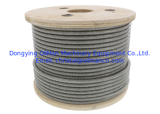 Estándar resistente de acero del indicador de alambre de la cuerda de alambre 5-50m m API 9A para costero